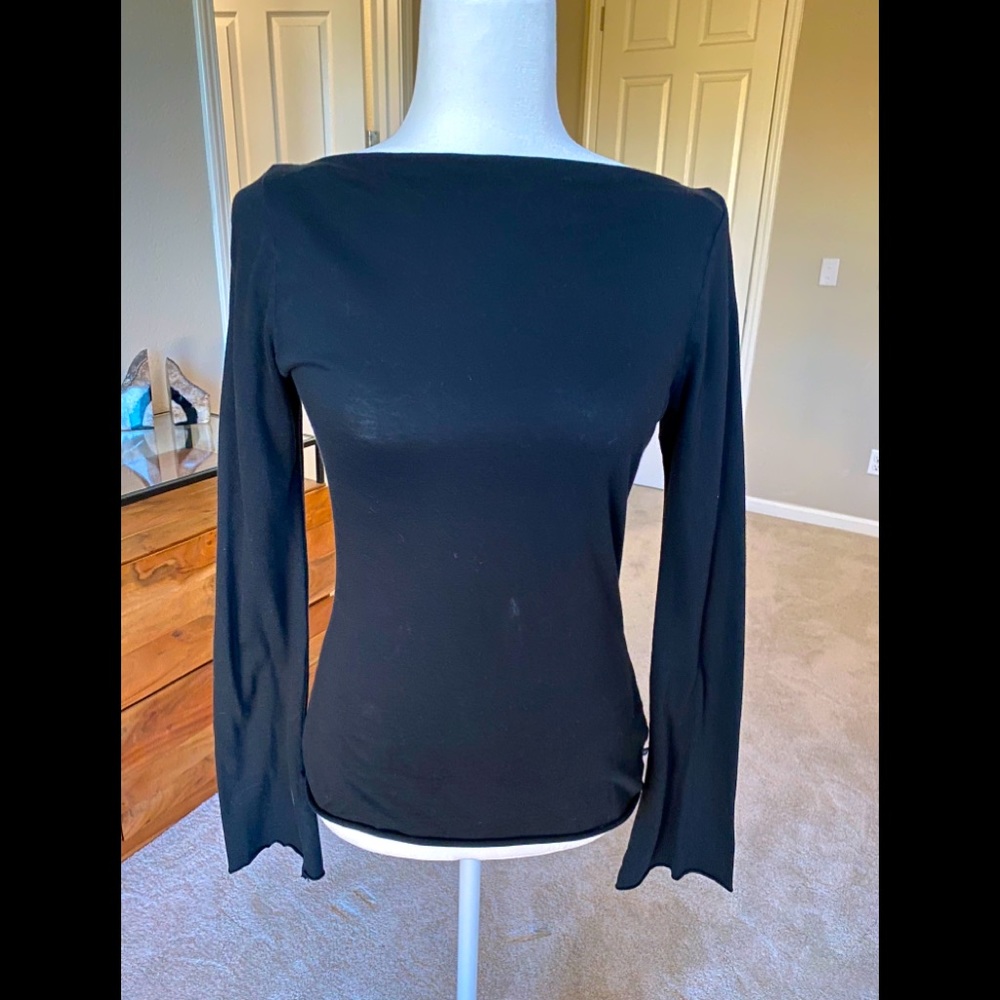 James Perse Black Long Sleeve